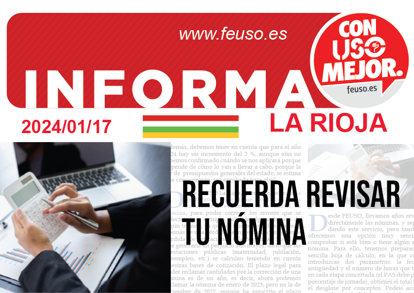 Recuerda Reclamar tu nómina